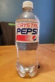 Crystal Clear Pepsi