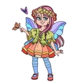 Fata con farfalle - fairies photo