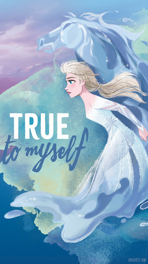  Frozen 2 - Elsa Phone Hintergrund