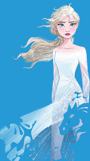  Frozen 2 - Elsa Phone kertas dinding
