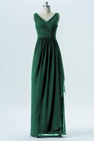 Hunter Green Bridesmaid Dress