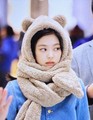 Jennie at ICN airport heading to Beijing for Gentle Monster  - black-pink photo