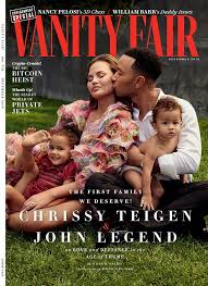 John Legend And His Family On The Cover Of Vanity Fair