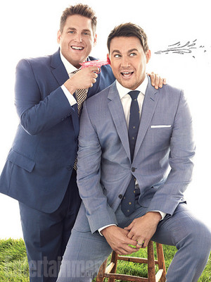 Jonah Hill and Channing Tatum - Entertainment Weekly Photoshoot - 2014