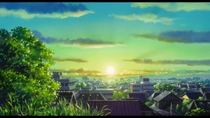  Karigurashi no Arrietty achtergrond