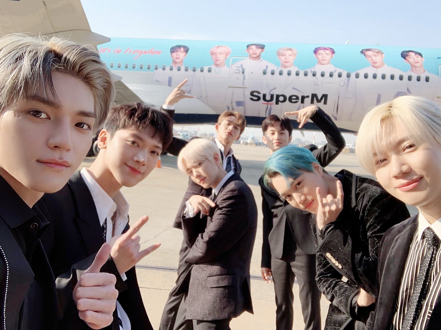 Korean Air X SuperM - SuperM hình nền (43104020) - fanpop