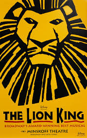  Lion King Theater Poster