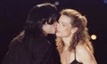 Michael kisses Princess Stéphanie - michael-jackson photo