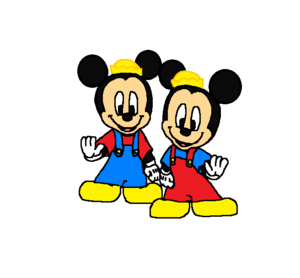  Morty and Ferdie Fieldmouse (Mickey's Nephews),.,,