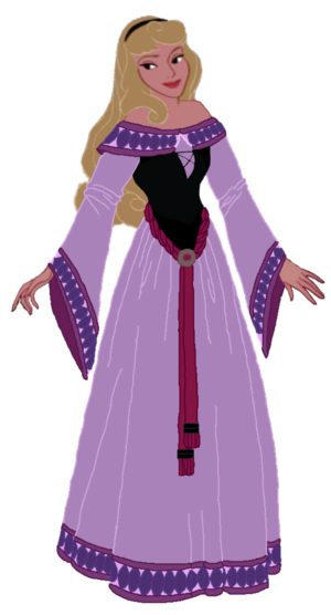  My redesign of Aurora's peasant dress