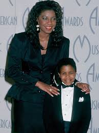 Natalie Cole And Her Son, Robert Yancy