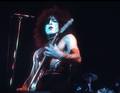 Paul ~Long Beach, California...January 17, 1975 (Hotter Than Hell Tour) - kiss photo