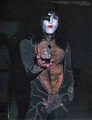 Paul (NYC) April 9, 1976 (Destroyer Photo Session-Press Conference Mothers Studio)  - kiss photo