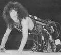 Paul (NYC)...December 16, 1985 (Asylum World Tour - Madison Square Garden)  - kiss photo