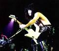 Paul ~Tulsa, Oklahoma...January 6, 1977 (Rock and Roll Over Tour) - kiss photo