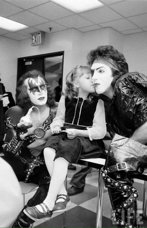 Paul and Gene ~Cerebral Palsy HQ in New York...January 5, 1982