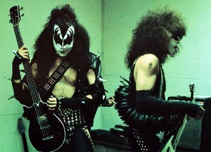  Paul and Gene ~Long Island, New York...December 31, 1975 (Nassau Veterans Memorial Coliseum)