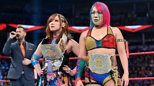 Raw 10/14/19 ~ Kabuki Warriors vs Lacey Evans/Natalya