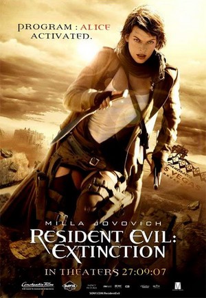  Resident Evil: Extinction (2007) Poster