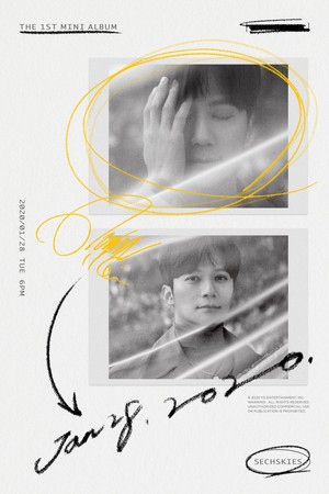  Sechskies unveil grey, moody set of concept posters for their 1st ever mini album release