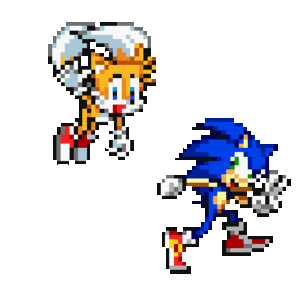  Sonic and Tails gif