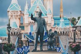  Statue Of Walt Disney And Mickey souris