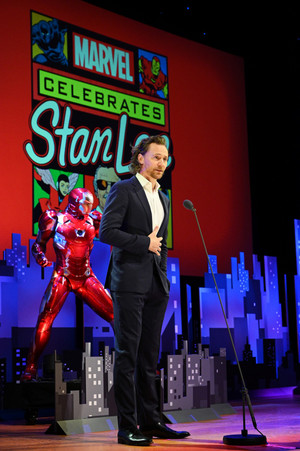  Tom Hiddleston -celebrating the life and legacy of Stan Lee - New Amsterdam Theater on Broadway
