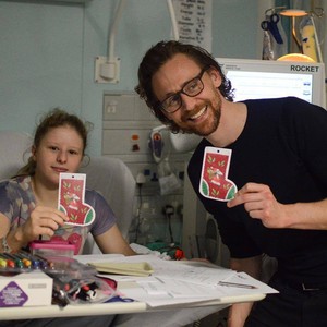 Tom visits the Koala Ward at the Great Ormond Street Hospital for Children December 07, 2018