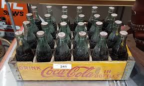 Vintage Case Of Coca Cola