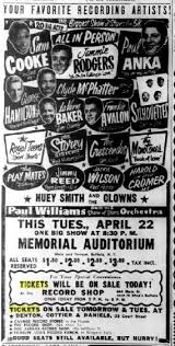 Vintage Concert Tour Poster