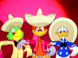  Walt डिज़्नी Screencaps – José Carioca, Panchito Pistoles & Donald बत्तख, बतख
