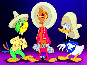  Walt Дисней Screencaps – José Carioca, Panchito Pistoles & Donald утка