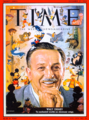 Walt Disney - Time Magazine Cover - December 27, 1954 - disney photo