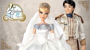 Cinderella 70th Anniversary Platinum Wedding Set