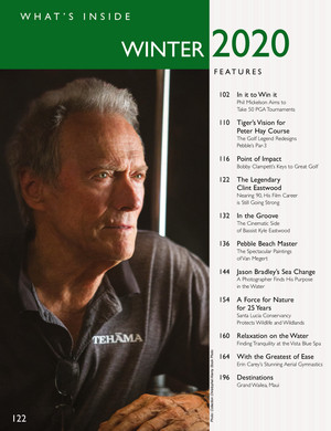  Clint - Carmel magazine, winter 2020