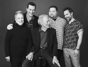  Clint with the cast of Richard Jewell