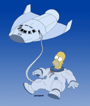  Deep o espaço Homer