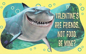  Finding Nemo - Valentine's ngày Cards - Bruce
