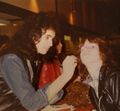 Gene ~Manhattan, New York...March 3, 1984 (Sam Goody)  - kiss photo