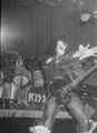 Gene ~Northampton, Pennsylvania...March 19, 1975 (The Roxy Theatre - Dressed to Kill Tour)  - kiss photo