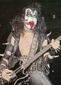 Gene ~Richfield, Ohio...February 1, 1976 (Alive Tour)  - kiss photo