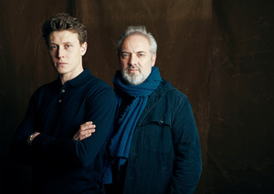  George MacKay and Sam Mendes - Backstage Photoshoot - 2020