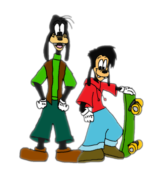 Goofy and Max (A Goofy Movie) 