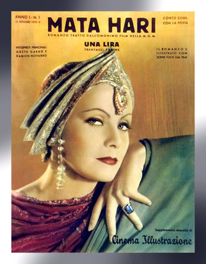 Greta Garbo ~ Magazine Cover