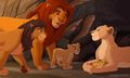 Happy family lion king - the-lion-king fan art