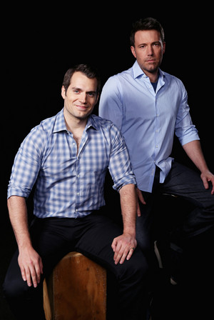  Henry Cavill and Ben Affleck - Người dơi v. Siêu nhân Photoshoot - 2016