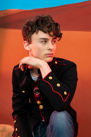 I Am Not Okay With This Cast in Flaunt - Wyatt Oleff - 2020