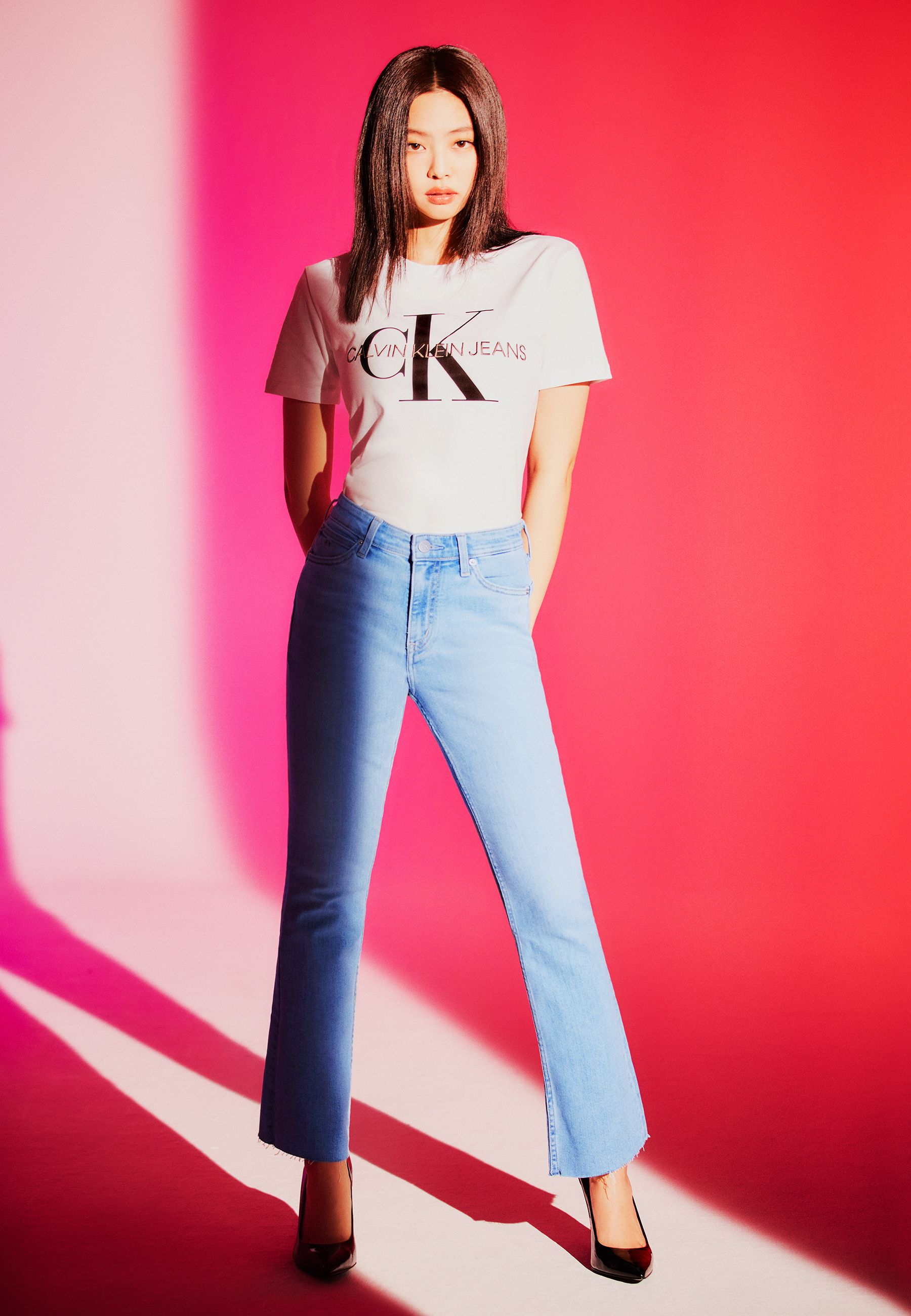 Jennie for Calvin Klein Jeans - Black Pink Photo (43268347) - Fanpop