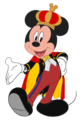 King Mickey Mouse - King of Disney - mickey-mouse fan art