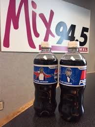 Michael Jackson And Ray Charles On Two Bottles Of Pepsi
